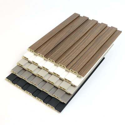 Melhore seus interiores elegantes com painéis de parede modernos de PVC UV WPC: os melhores projetos de painéis de parede de WPC de interiores flutuados