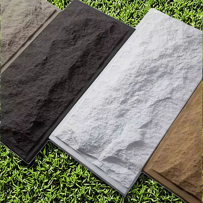 Panela de parede de pedra de PU de design moderno e leve de poliuretano decorativo