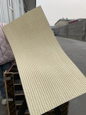 qualidade MCM Materiais de argila modificada compostos Exterior Faux Veneer Interior Travertino macio Flexível Painel de revestimento de parede de pedra artificial fábrica