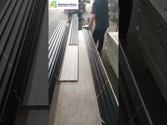 Painel de parede de placas de cristal de carbono e painéis de parede wpc