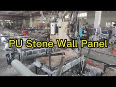 Painel de Parede de Pedra Pu 1220*2440 Cultura para Decoração de Fundo de Tijolo Exterior Demonstração de Poliuretano