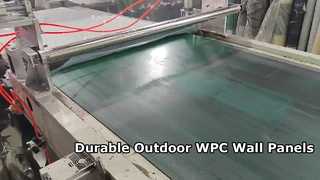Revestimento resistente ao tempo exterior durável dos painéis de parede de WPC