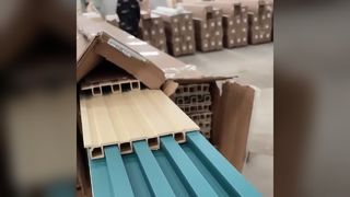 Painéis de parede exterior de WPC