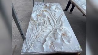 Folha de mármore de PVC para paredes deslumbrantes