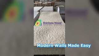 Painéis de parede de pedra PU decoração fácil