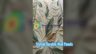 Folha de mármore de PVC para paredes duráveis ​​e elegantes