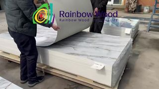 Painéis de parede de pedra PU decoração fácil